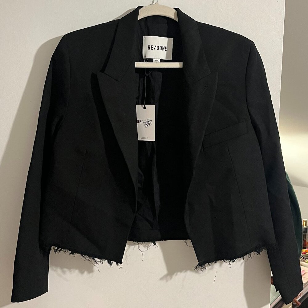 RE/DONE Blazer | Structured Tailored Fit | [Color] | Size [XS/S/M]